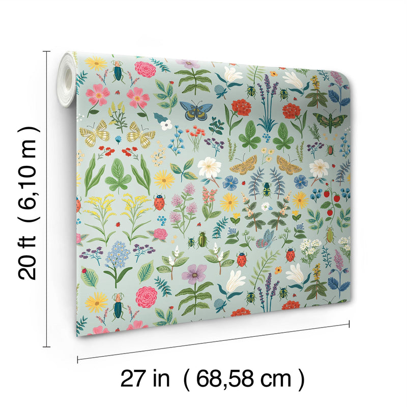 Curio Peel + Stick Wallpaper Peel and Stick Wallpaper Rifle Paper Co.   