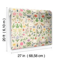 Curio Peel + Stick Wallpaper Peel and Stick Wallpaper Rifle Paper Co.   