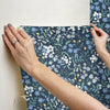 Sweetbrier Peel + Stick Wallpaper Peel and Stick Wallpaper Rifle Paper Co.   
