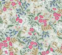 Sweetbrier Peel + Stick Wallpaper Peel and Stick Wallpaper Rifle Paper Co. Roll Mint 