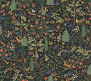 Woodland Peel + Stick Wallpaper Peel and Stick Wallpaper Rifle Paper Co. Roll Black 