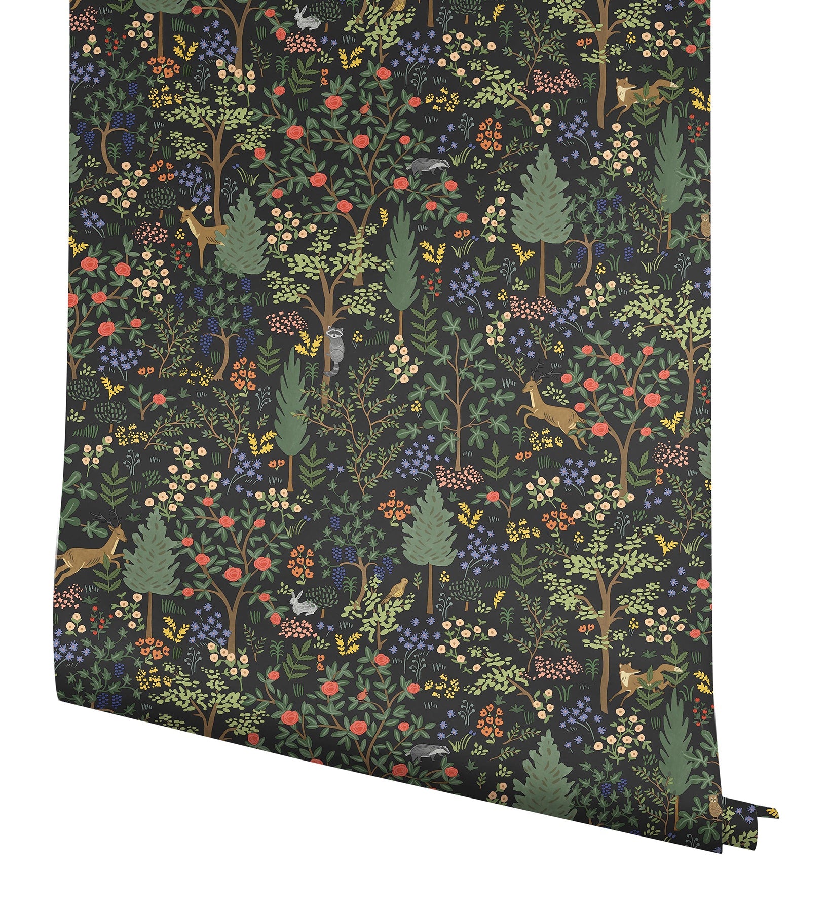 Woodland Peel + Stick Wallpaper Peel and Stick Wallpaper Rifle Paper Co.   