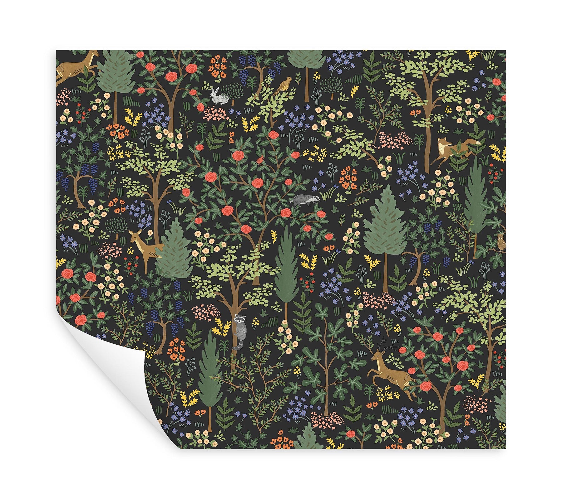 Woodland Peel + Stick Wallpaper Peel and Stick Wallpaper Rifle Paper Co.   