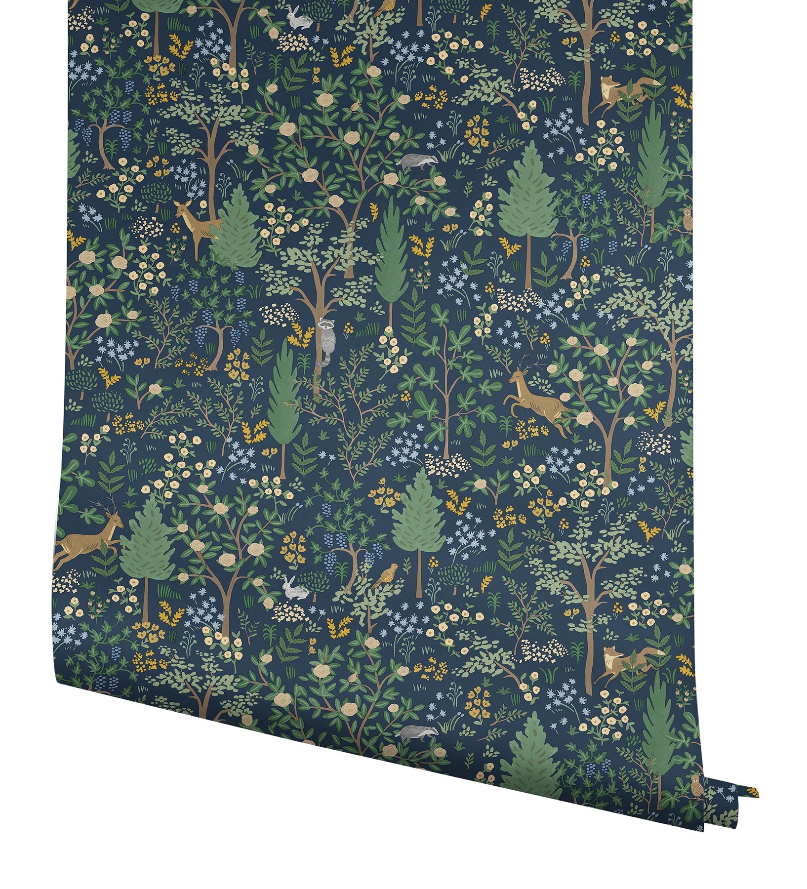 Woodland Peel + Stick Wallpaper Peel and Stick Wallpaper Rifle Paper Co.   