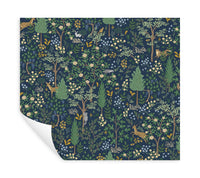 Woodland Peel + Stick Wallpaper Peel and Stick Wallpaper Rifle Paper Co.   