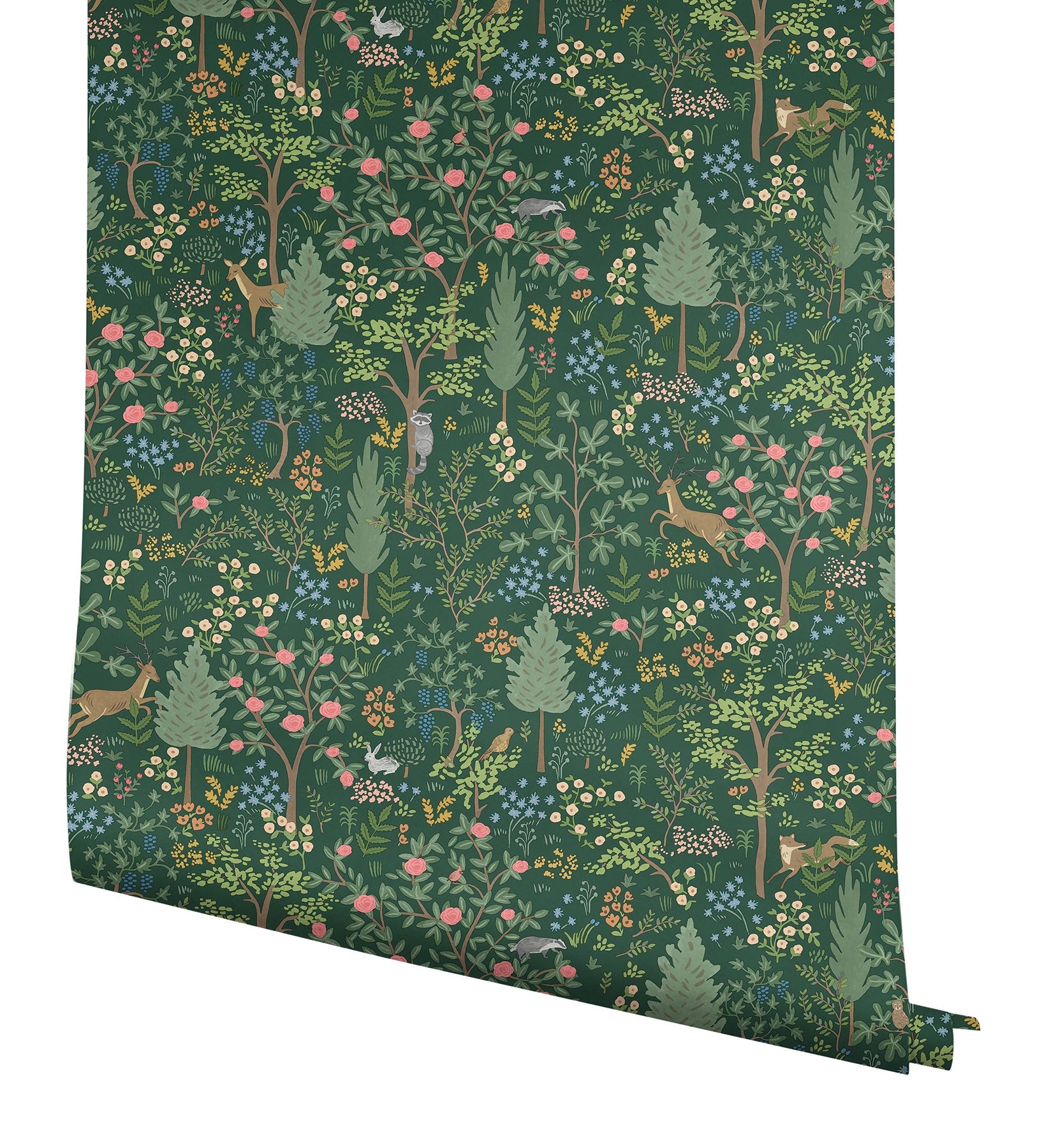 Woodland Peel + Stick Wallpaper Peel and Stick Wallpaper Rifle Paper Co.   