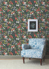 Sweetbrier Peel + Stick Wallpaper Peel and Stick Wallpaper Rifle Paper Co.   