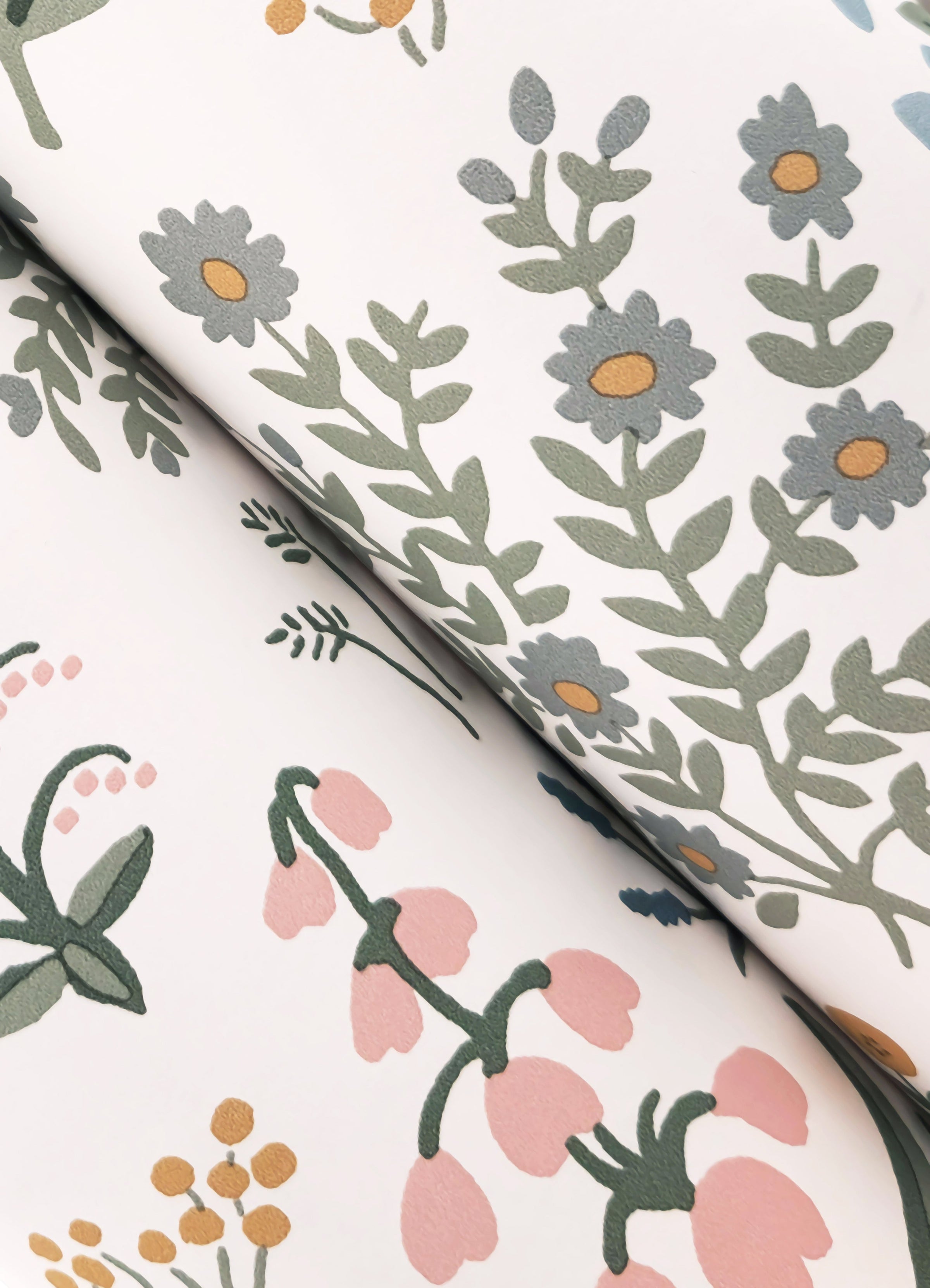 Menagerie Garden Peel + Stick Wallpaper Peel and Stick Wallpaper Rifle Paper Co.   