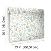Menagerie Garden Peel + Stick Wallpaper Peel and Stick Wallpaper Rifle Paper Co.   