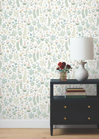 Menagerie Garden Peel + Stick Wallpaper Peel and Stick Wallpaper Rifle Paper Co.   