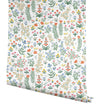 Menagerie Garden Peel + Stick Wallpaper Peel and Stick Wallpaper Rifle Paper Co.   