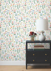 Menagerie Garden Peel + Stick Wallpaper Peel and Stick Wallpaper Rifle Paper Co.   