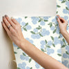 Hydrangea Wallpaper P&S Wallpaper Rifle Paper Co.