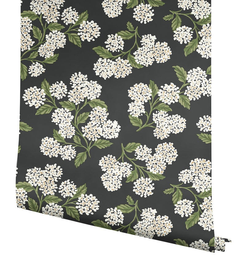 Hydrangea Wallpaper P&S Wallpaper Rifle Paper Co.