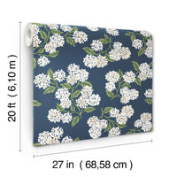 Hydrangea Wallpaper P&S Wallpaper Rifle Paper Co.