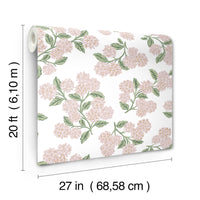 Hydrangea Wallpaper P&S Wallpaper Rifle Paper Co.