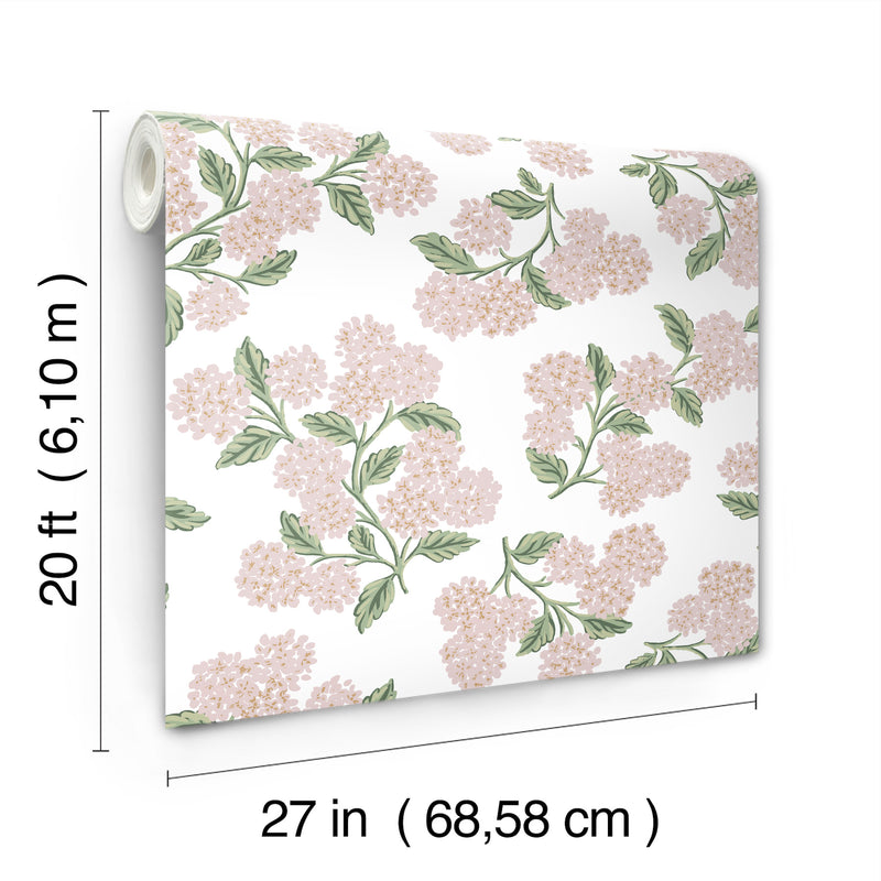Hydrangea Wallpaper P&S Wallpaper Rifle Paper Co.