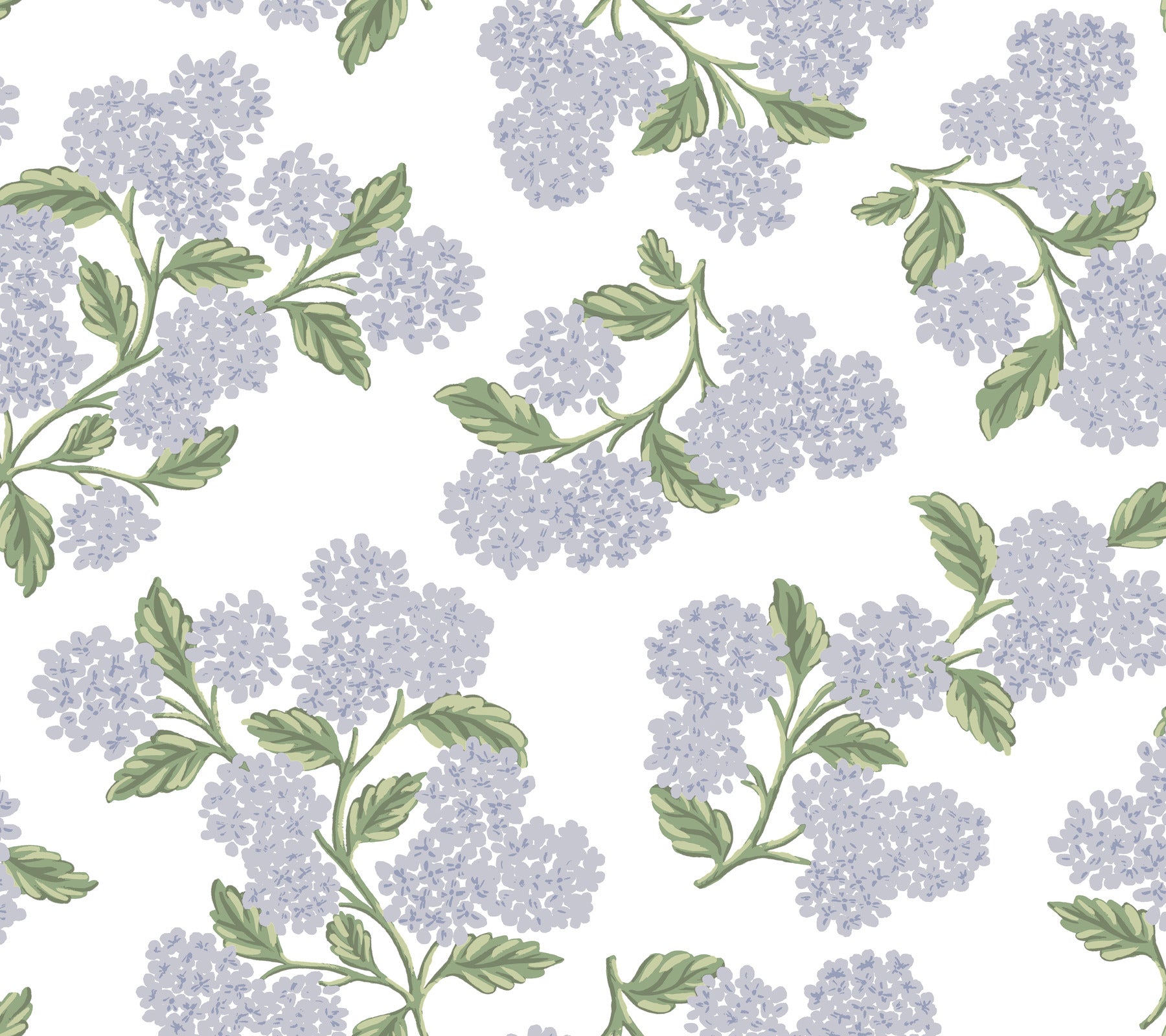 Hydrangea Wallpaper Swatch Image