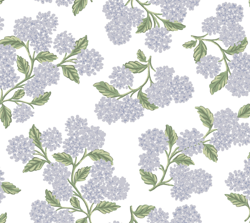 Hydrangea Wallpaper Swatch Image