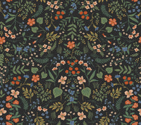 Wildwood Wallpaper P&S Wallpaper Rifle Paper Co. Roll Black