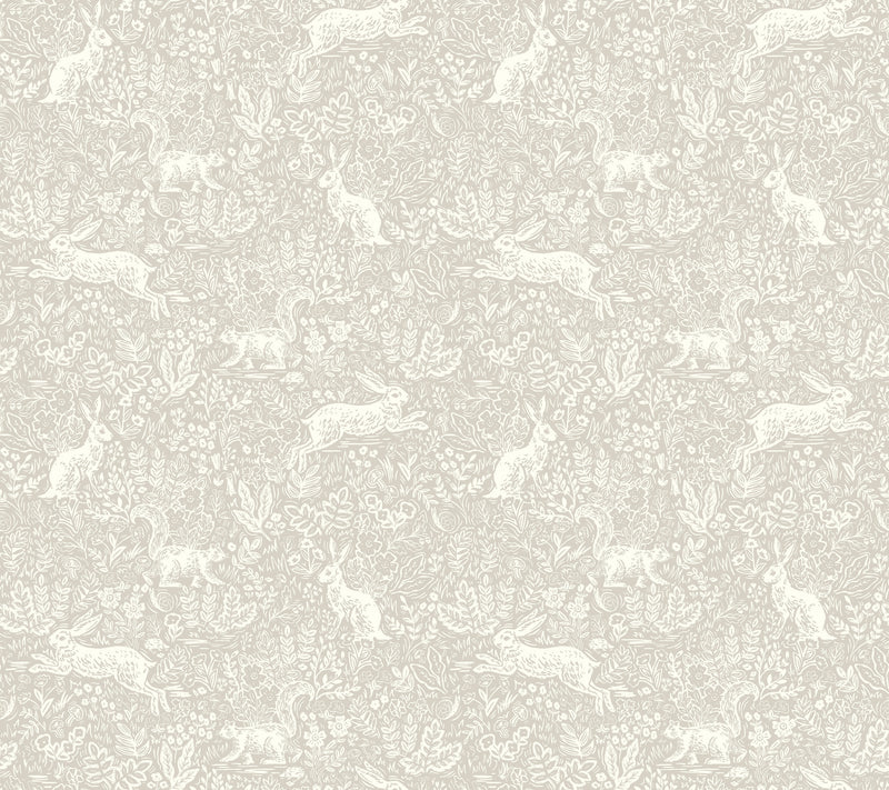 Fable Wallpaper P&S Wallpaper Rifle Paper Co. Roll Linen