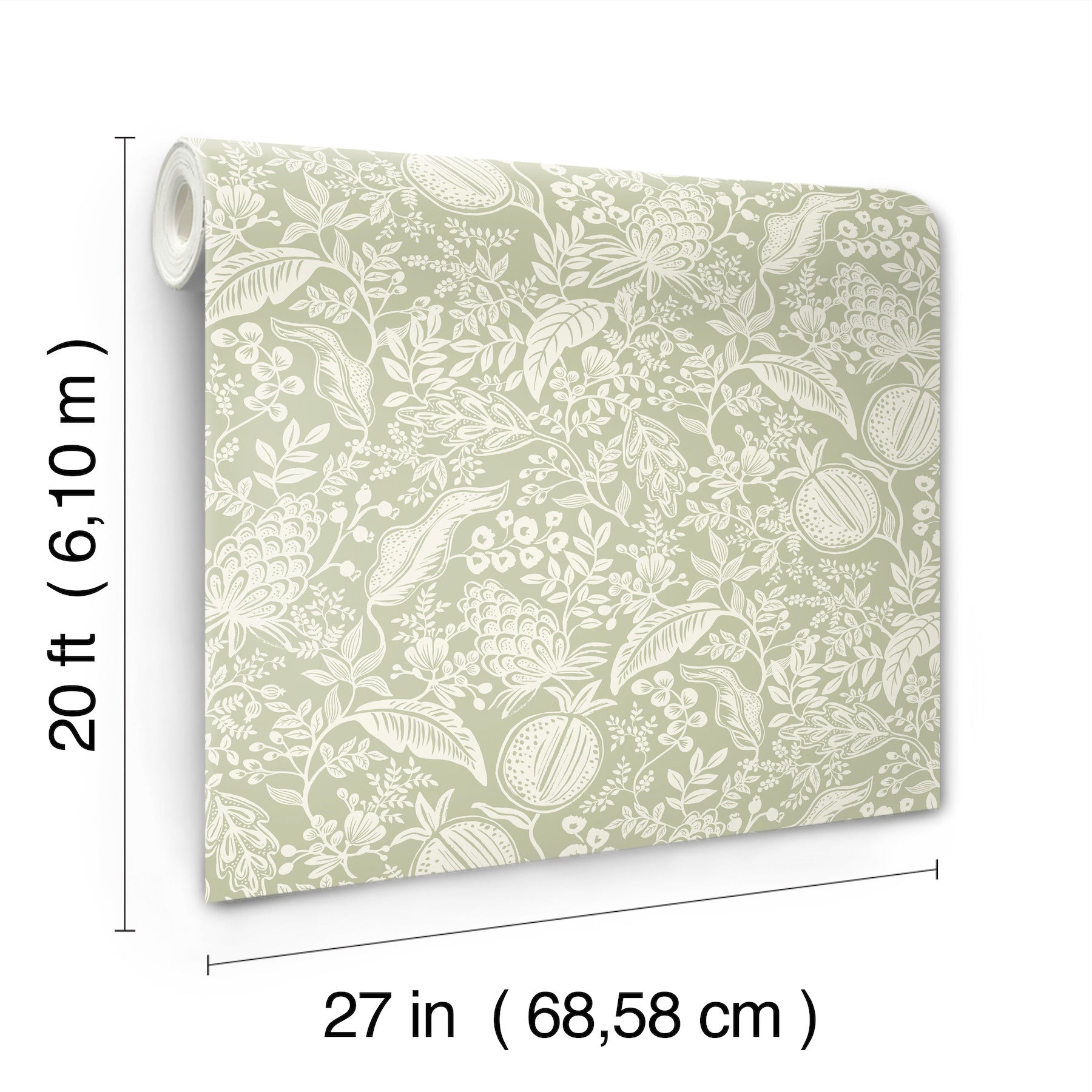 Pomegranate Wallpaper P&S Wallpaper Rifle Paper Co.