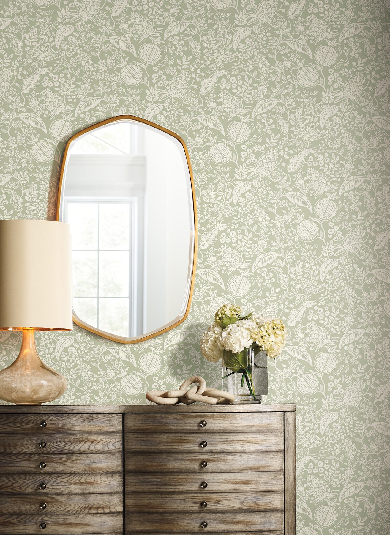 Pomegranate Wallpaper P&S Wallpaper Rifle Paper Co.