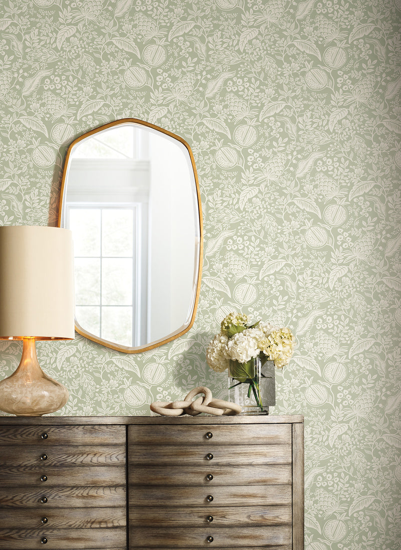 Pomegranate Wallpaper P&S Wallpaper Rifle Paper Co.