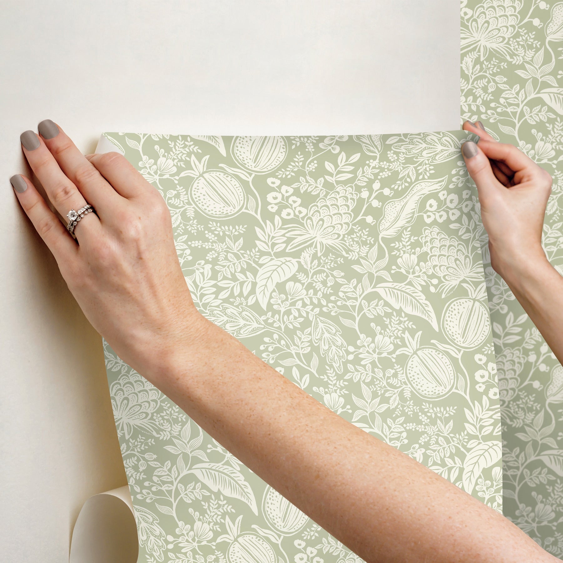 Pomegranate Wallpaper P&S Wallpaper Rifle Paper Co.