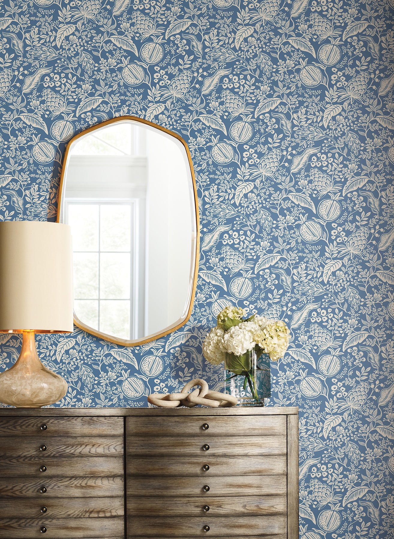 Pomegranate Wallpaper P&S Wallpaper Rifle Paper Co.