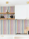 Striped Sunset Wallpaper P&S Wallpaper Missoni