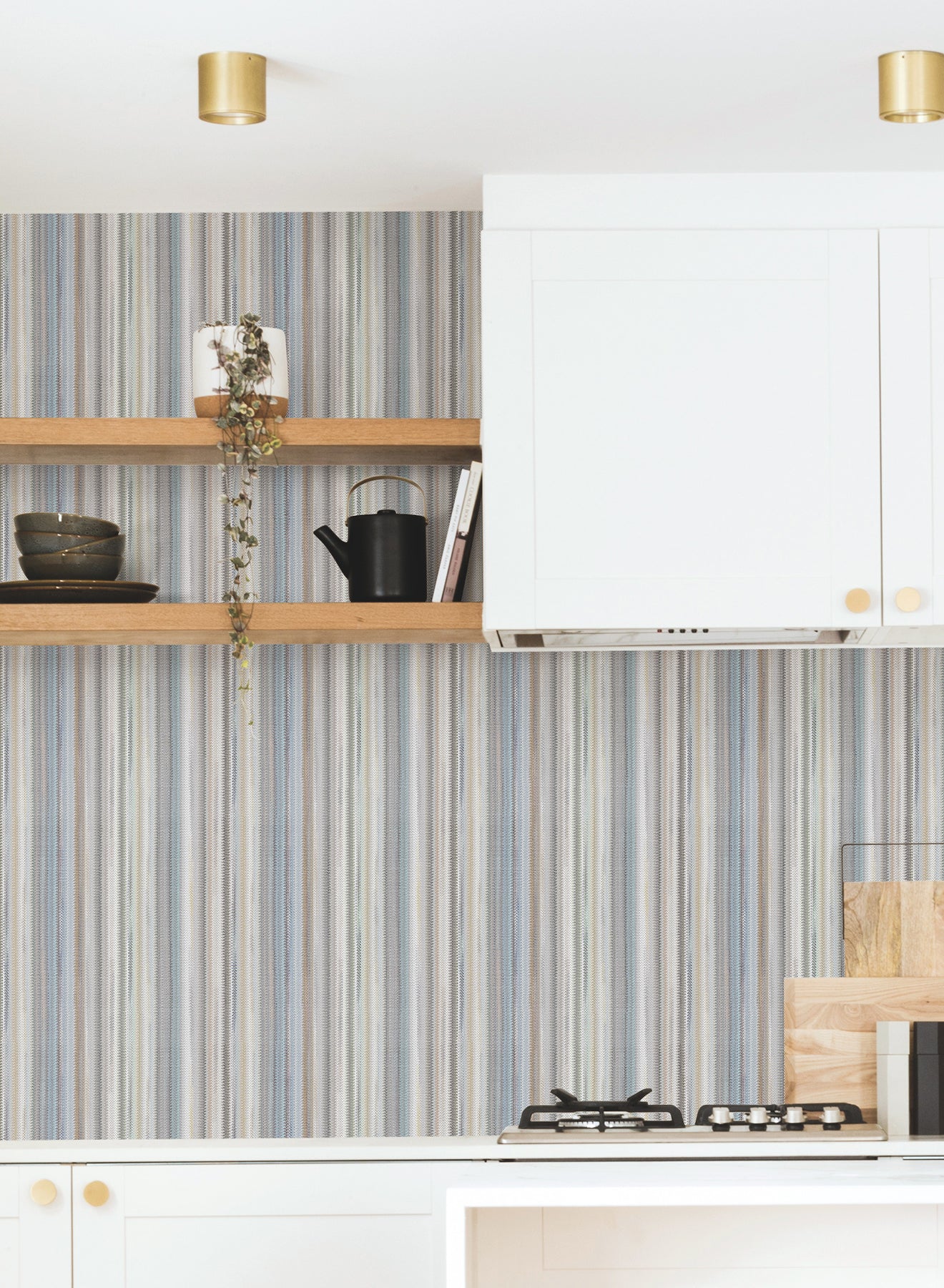 Striped Sunset Wallpaper P&S Wallpaper Missoni