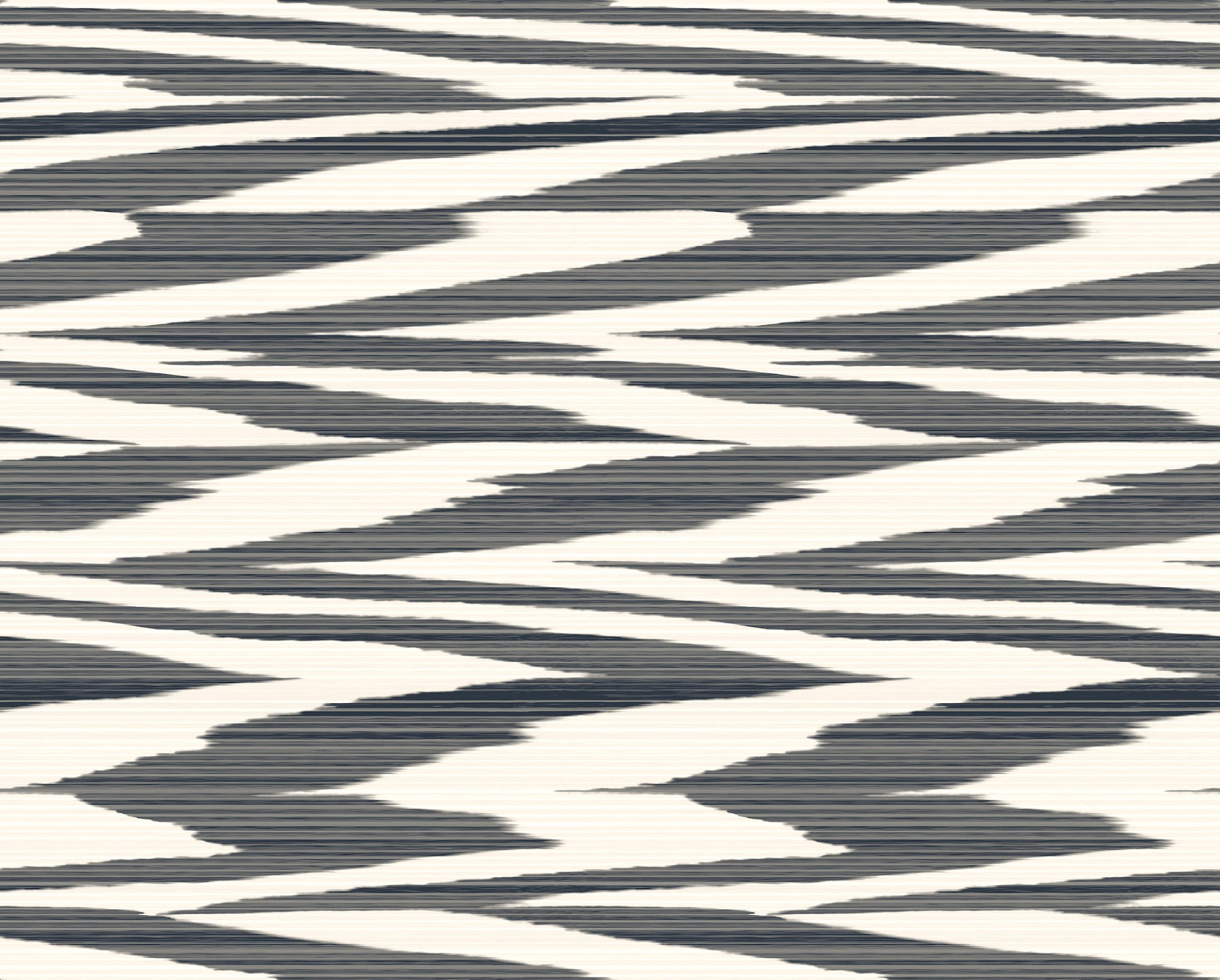 Flamed Zig Zag Wallpaper P&S Wallpaper Missoni Roll Black