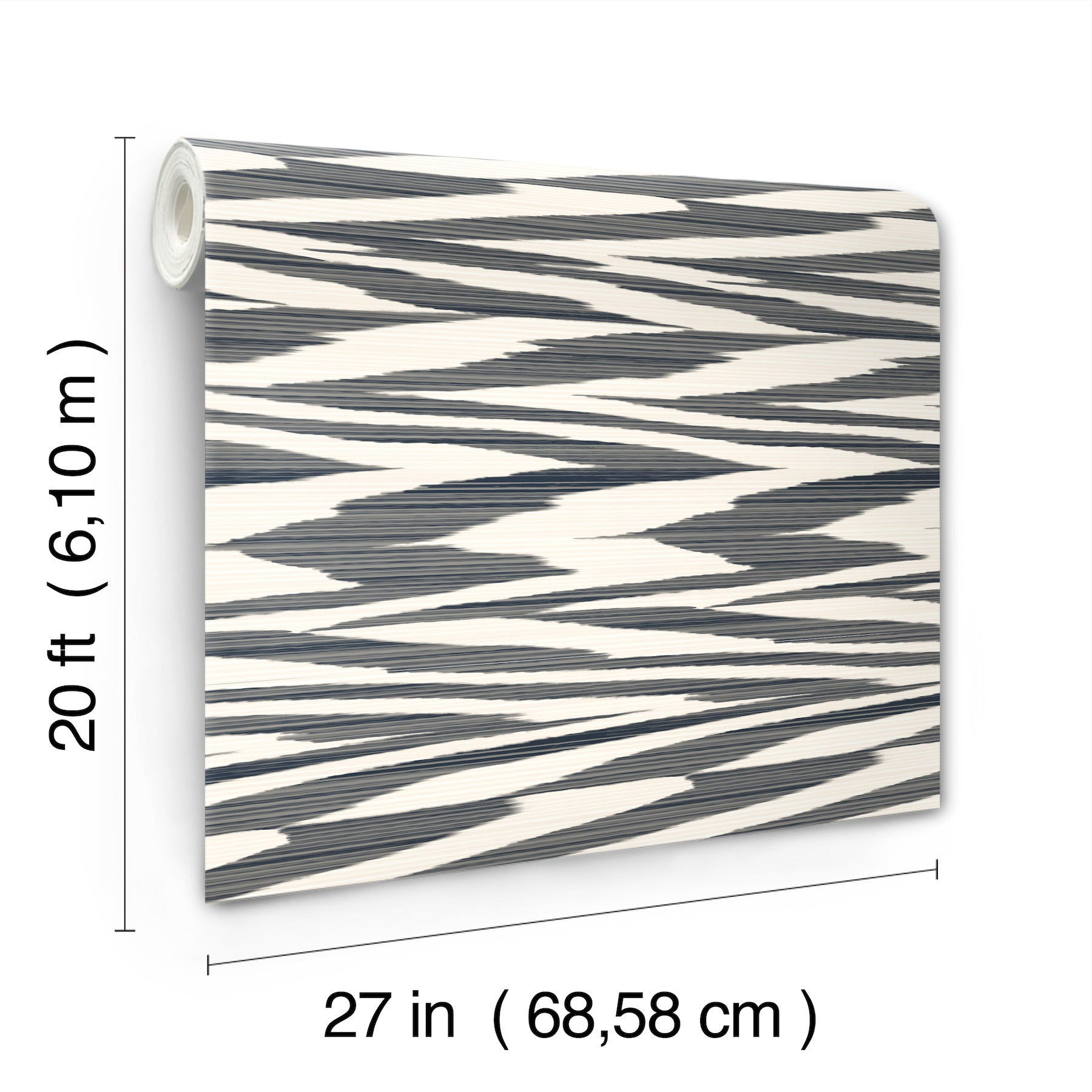 Flamed Zig Zag Wallpaper P&S Wallpaper Missoni