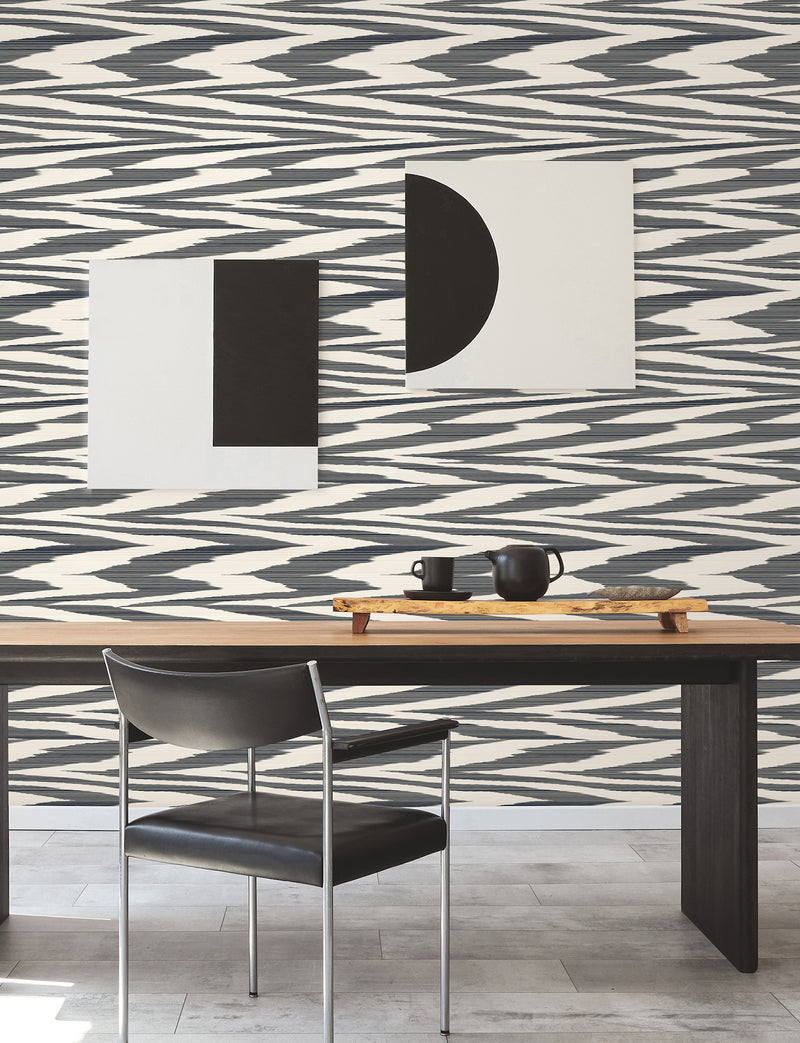 Flamed Zig Zag Wallpaper P&S Wallpaper Missoni