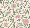 Aster Wallpaper Wallpaper Rifle Paper Co. Roll Linen & Rose 