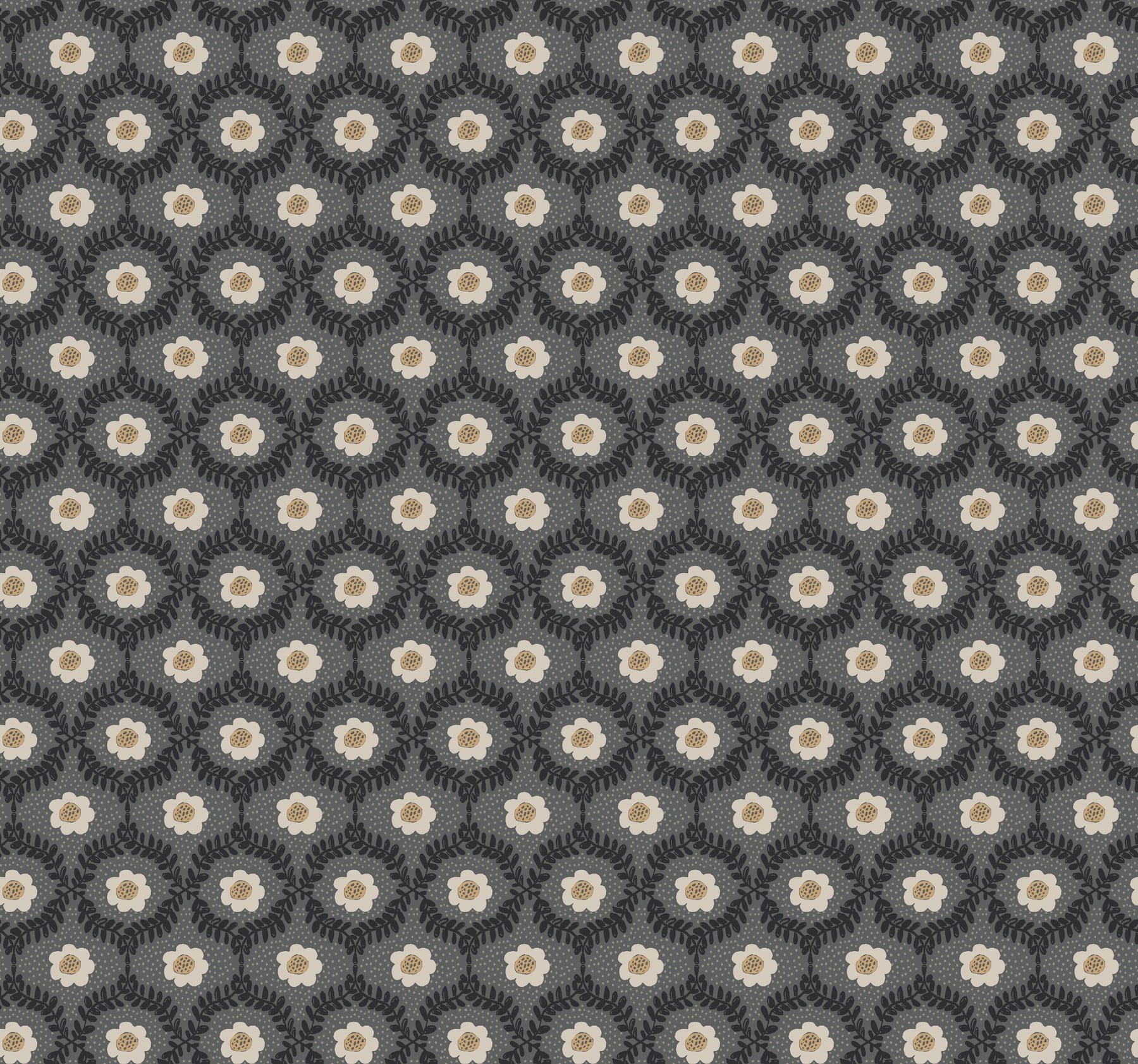 Emma Wallpaper Wallpaper Rifle Paper Co. Roll Black 