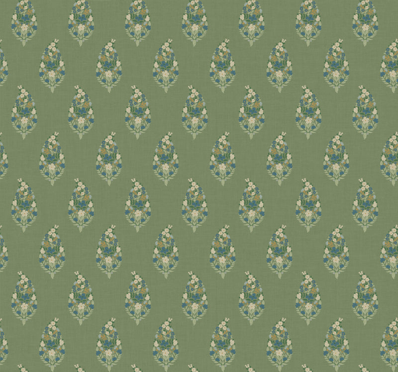 Paisley Wallpaper Wallpaper Rifle Paper Co. Roll Green 