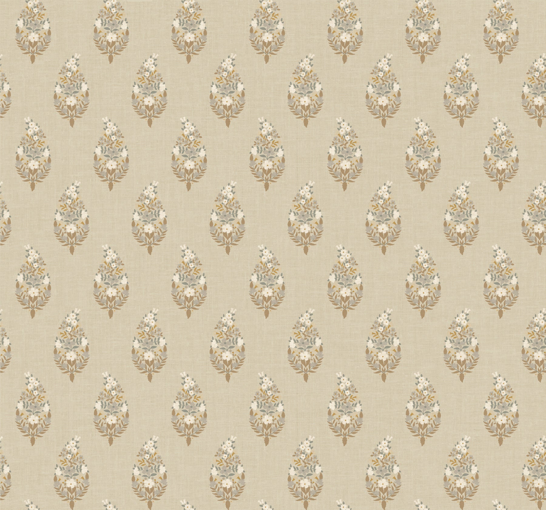 Paisley Wallpaper Wallpaper Rifle Paper Co. Roll Linen 