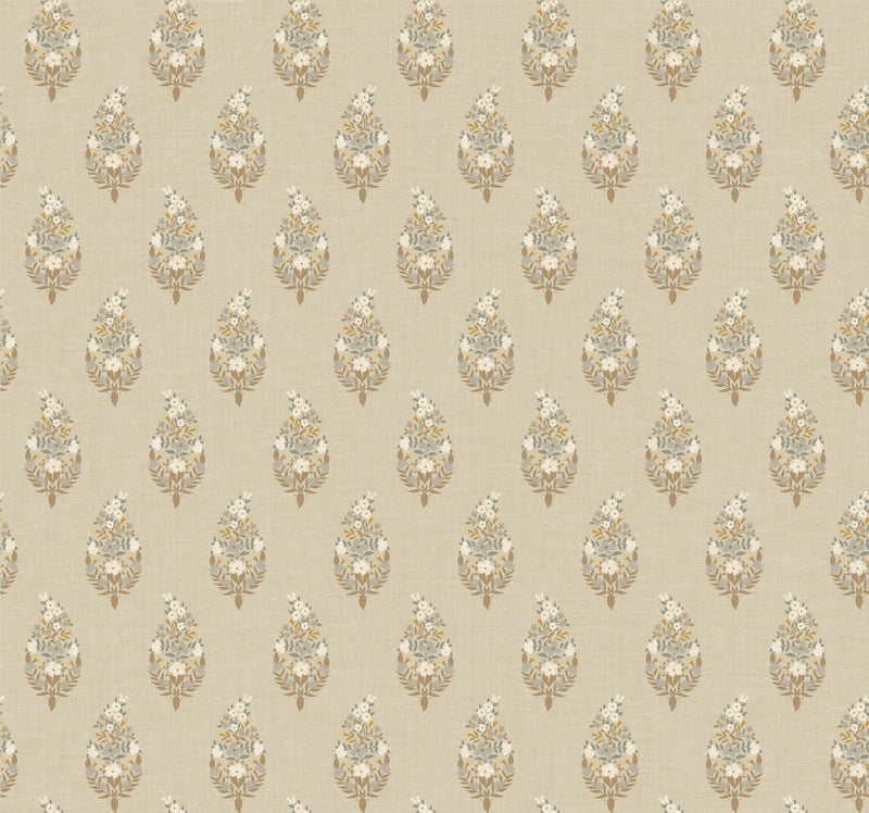 Paisley Wallpaper Wallpaper Rifle Paper Co. Roll Linen 