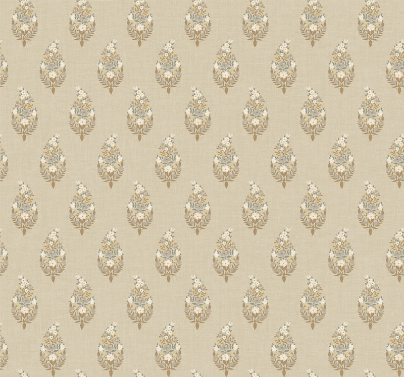 Paisley Wallpaper Wallpaper Rifle Paper Co. Roll Linen 