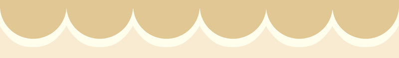 Scallop Wallpaper Trim Wallpaper Trim Rifle Paper Co. Roll Linen 