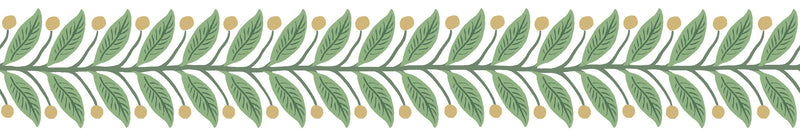 Garden Wallpaper Trim Wallpaper Trim Rifle Paper Co. Roll Green 