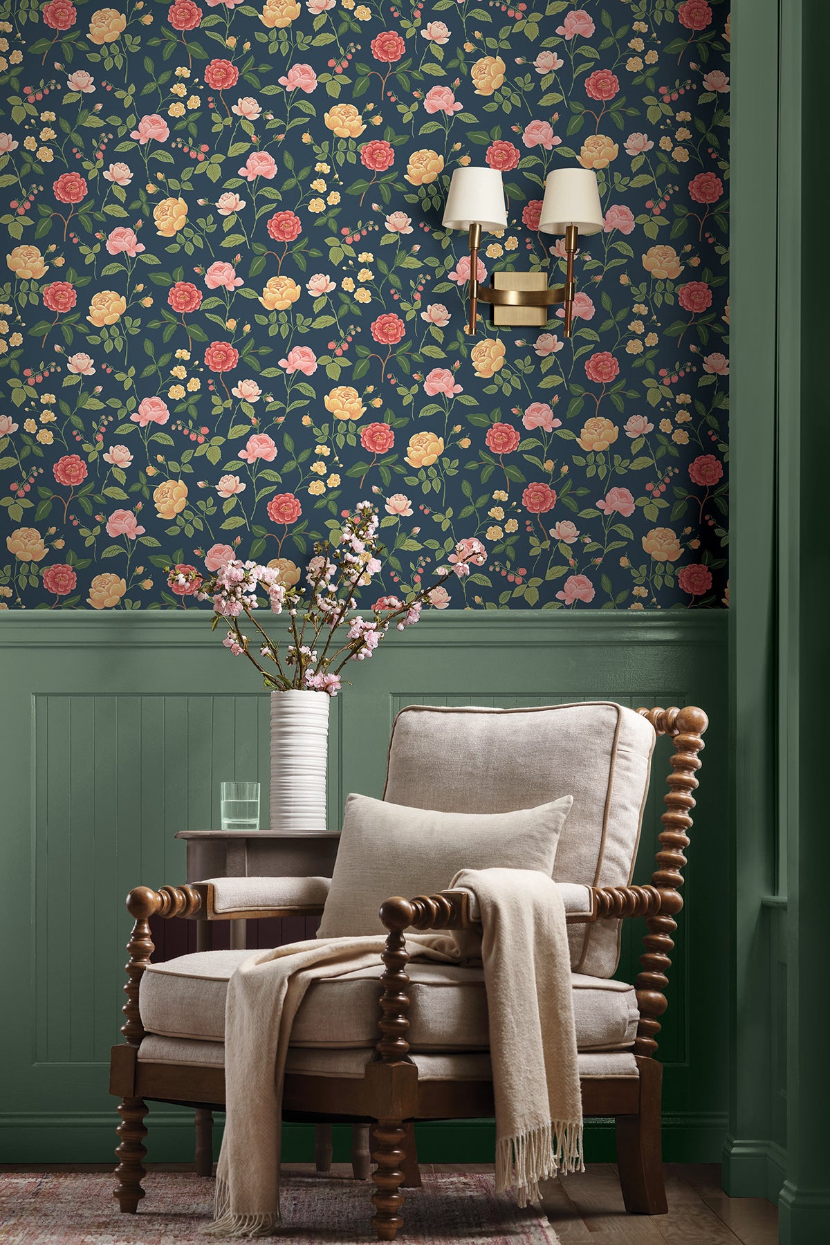 Roses Wallpaper Wallpaper Rifle Paper Co.   