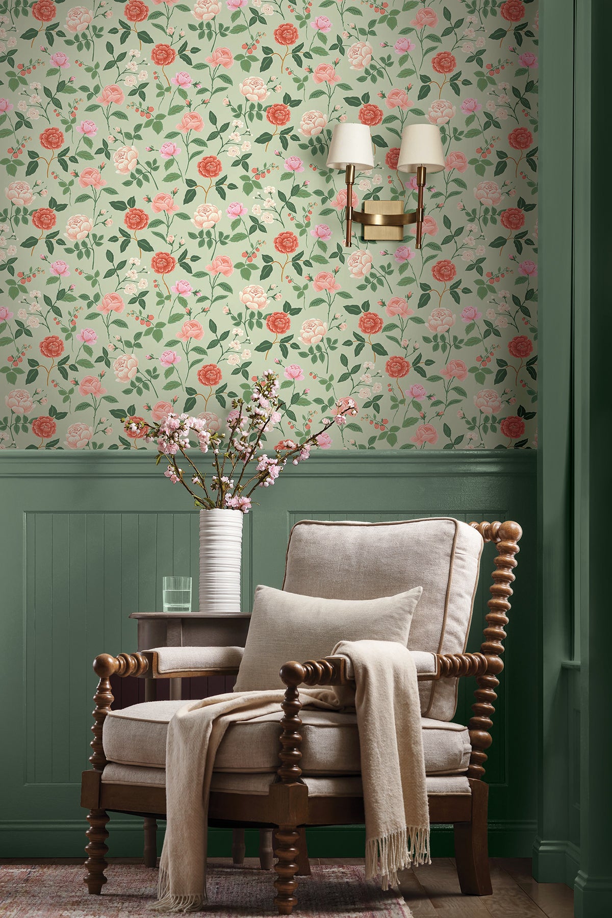 Roses Wallpaper Wallpaper Rifle Paper Co.   