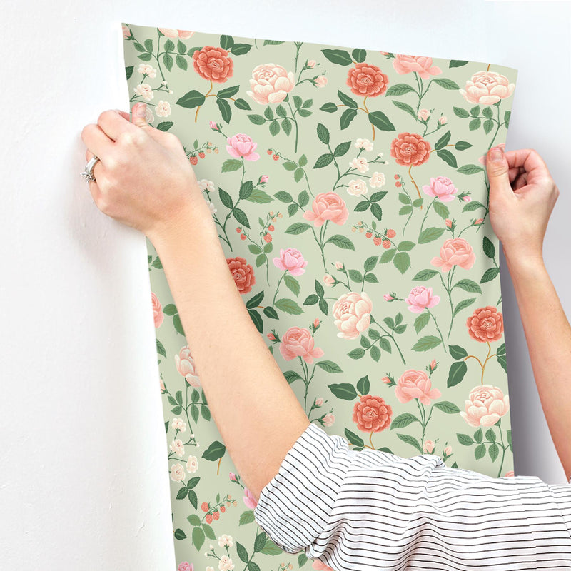 Roses Wallpaper Wallpaper Rifle Paper Co.   