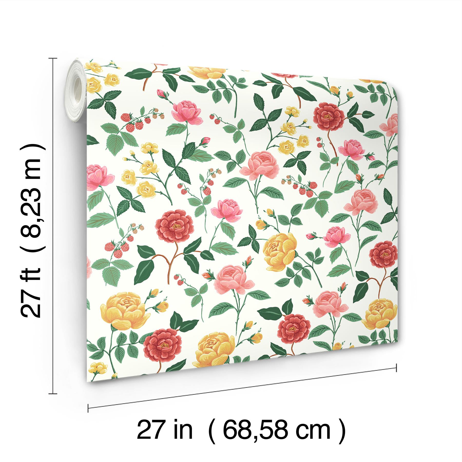 Roses Wallpaper Wallpaper Rifle Paper Co.   