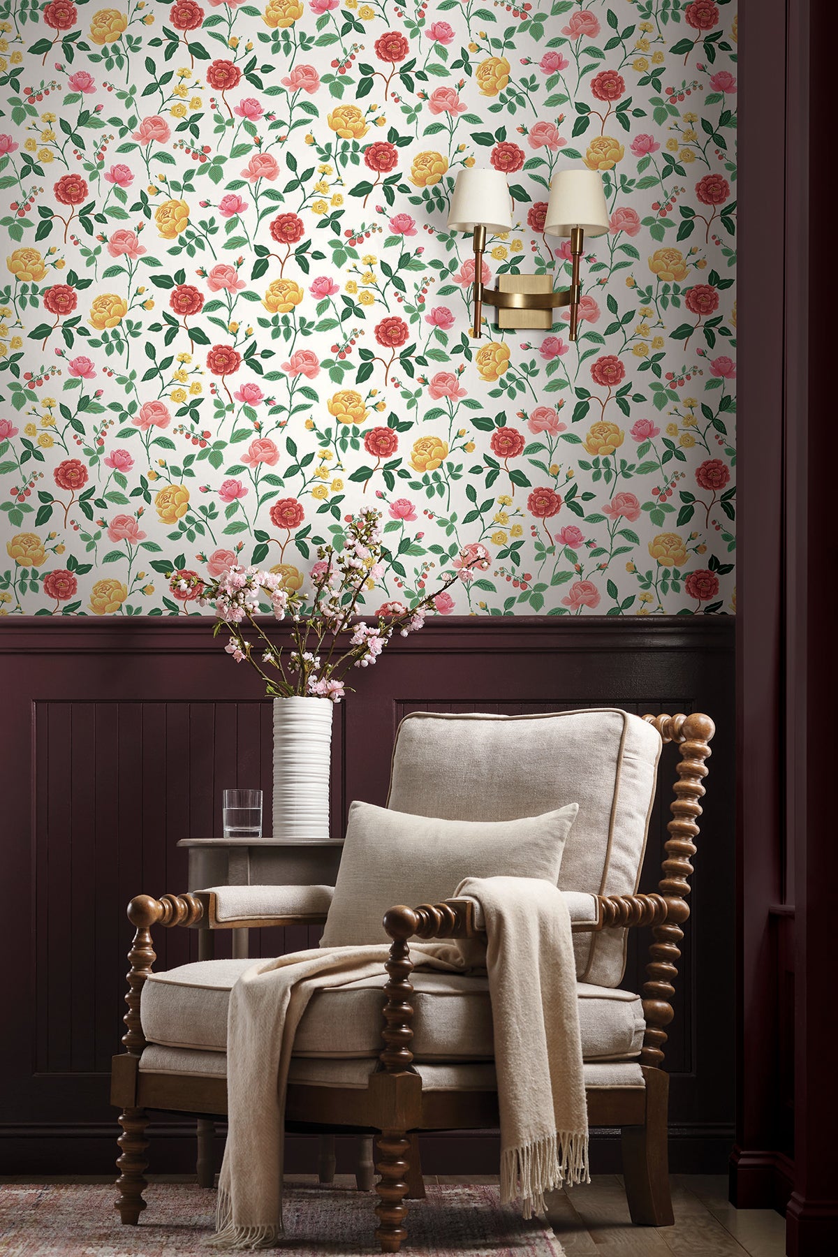 Roses Wallpaper Wallpaper Rifle Paper Co.   