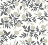 Peonies Wallpaper Wallpaper Rifle Paper Co. Double Roll White & Black 