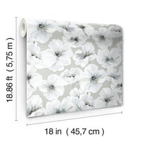 Tamara Day Hawthorn Blossom Wallpaper Peel and Stick Wallpaper RoomMates   